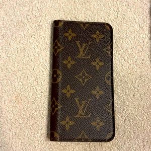 LV iPhone 8 Plus phone wallet